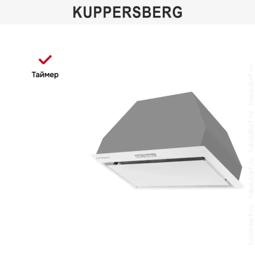 Встраиваемая вытяжка Kuppersberg INTRO 60 WHITE фото 9