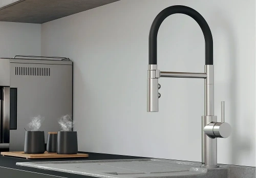 Смеситель Blanco CATRIS-S Flexo 525792 нержавеющая сталь фото 3