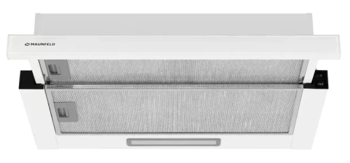 Встраиваемая вытяжка Maunfeld Clyde 50 белое стекло фото 3