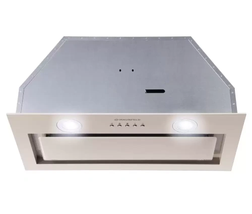 Встраиваемая вытяжка MAUNFELD TRAPEZE 602IG бежевый фото 3