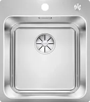 Мойка BLANCO SOLIS 400-IF/A нержавеющая сталь, клапан-автомат