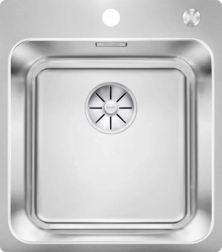 Мойка BLANCO SOLIS 400-IF/A нержавеющая сталь, клапан-автомат
