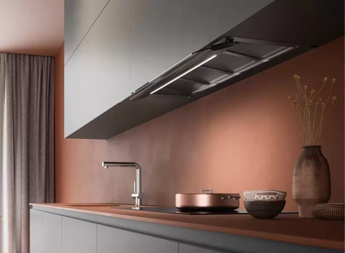 Встраиваемая вытяжка Falmec VIRGOLA TOUCH BLACK 90 фото 3