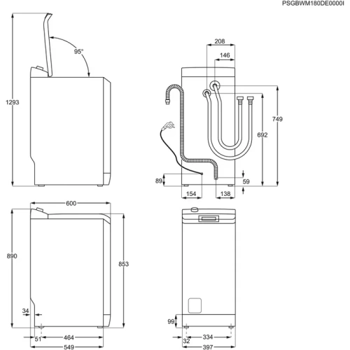 Стиральная машина AEG LTX6GR261 фото 10