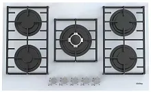 Газовая стеклянная варочная панель Korting HGG 9835 CTW