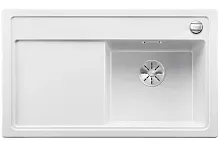 Мойка Blanco ZENAR 45S чаша справа клапан-автомат InFino белый
