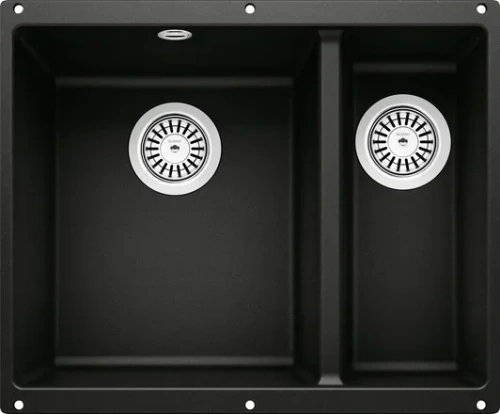 Мойка Blanco ROTAN 340/160-U Silgranit черный