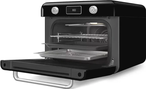 Мини-печь с паром Smeg COF01BLEU фото 6