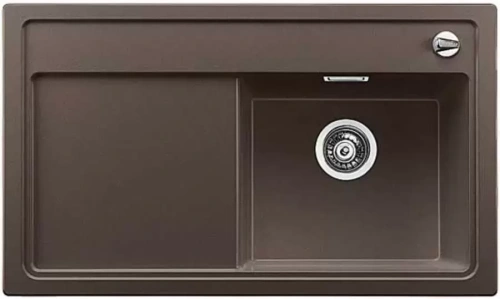 Мойка Blanco ZENAR 45S чаша справа клапан-автомат InFino кофе