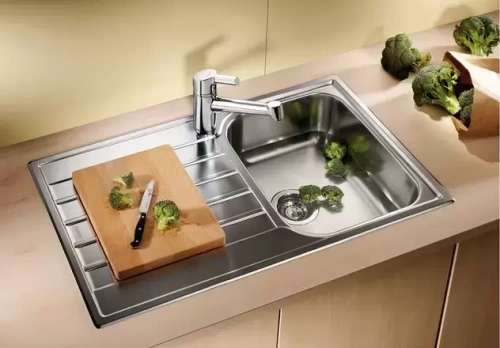 Мойка Blanco Livit 45 S Salto нержавеющая сталь полированная фото 5