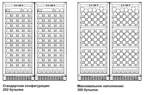 Винный шкаф Dometic C101G Double Wooden Zebrano фото 2