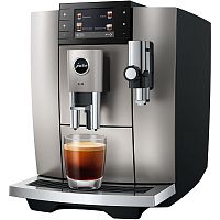 Jura E8 Midnight Silver
