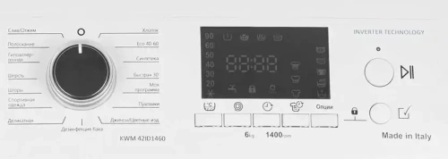 Узкая стиральная машина Korting KWM 42ID1460 фото 2