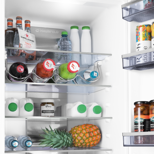 Холодильник-морозильник встраиваемый MAUNFELD MBF17754NFWHGR LUX фото 7