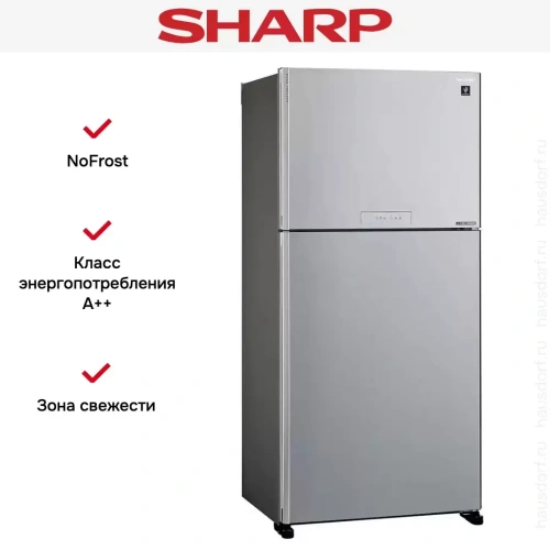 Двухкамерный холодильник Sharp SJ-XG 60 PMSL фото 14