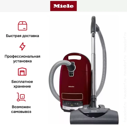 Пылесос Miele SGEA3 Complete C3 Cat&Dog ежевичный красный фото 8