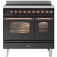 Кухонный блок ILVE PDI096NE3/MGP матовый графит (фурн. медь)