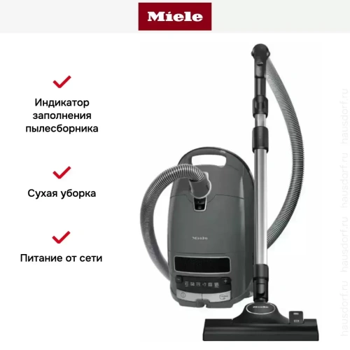 Пылесос Miele Complete C3 Active Parquet PowerLine SGDF5 серый фото 7
