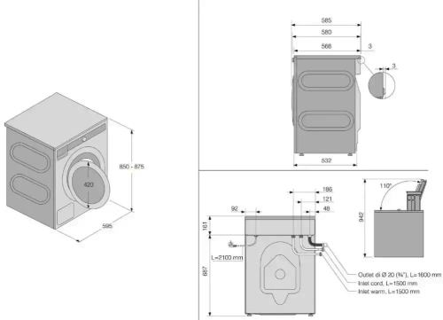 Стиральная машина Asko W2086C.W/3 фото 10