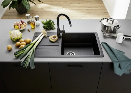 Мойка BLANCO LEGRA XL 6 S Silgranit черный фото 2