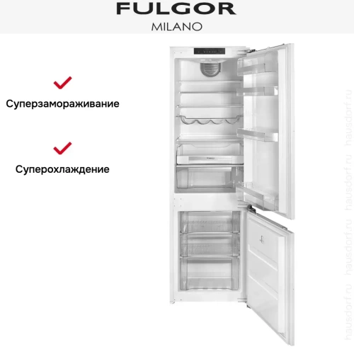 Встраиваемый холодильник Fulgor Milano FBCD 352 NF ED фото 5