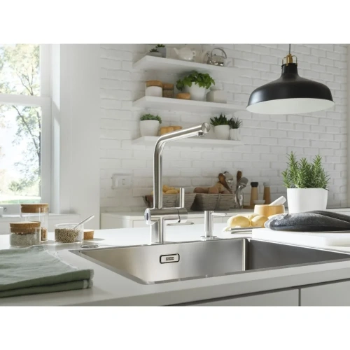 Смеситель Franke Atlas Neo Sensor нержавеющая сталь фото 4