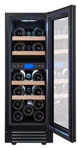 Встраиваемый под столешницу винный шкаф CellarPrivate CP017-2TBH фото 5