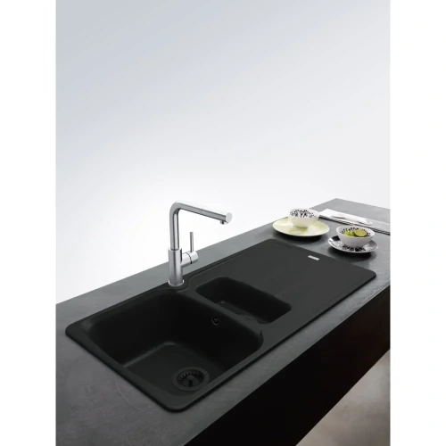 Смеситель Franke Smart Glenda выдвижной шланг нержавеющая сталь фото 4