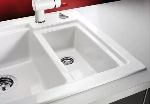 Мойка Blanco Axon II 6S крыло слева жасмин фото 5