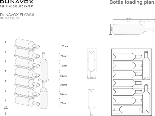 Винный шкаф Dunavox DAUF-8.23SS фото 3