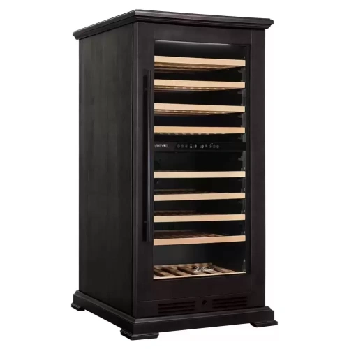 Винный шкаф Meyvel MV99PRO-KBT2 (Тёмный шоколад) фото 3