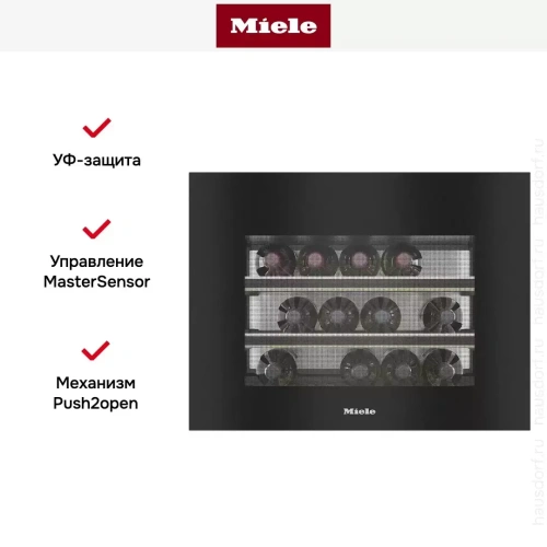 Встраиваемый винный шкаф Miele KWT 7112 iG OBSW фото 10