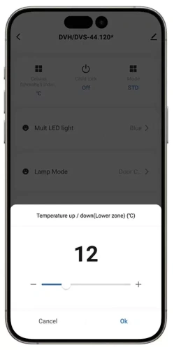Встраиваемый винный шкаф Dunavox DVN-44.120DB.TO фото 3