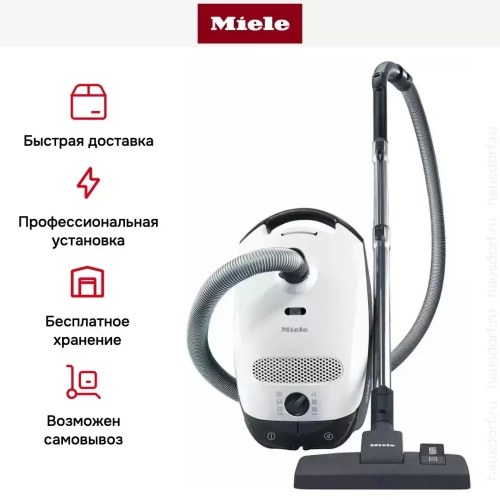 Пылесос Miele SBAD3 Classic C1 белый лотос фото 9