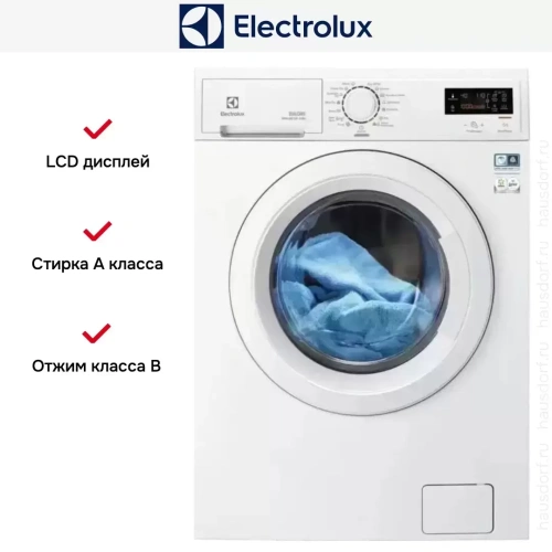 Стирально-сушильная машина Electrolux EWWN1685W фото 4