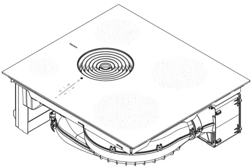 Варочная панель с вытяжкой BORA PURSU фото 3