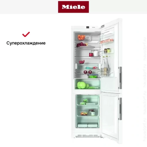 Холодильно-морозильная комбинация Miele KFN 29233 D ws фото 5