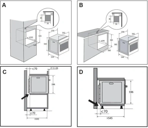Духовой шкаф De Dietrich DOPH375B фото 5