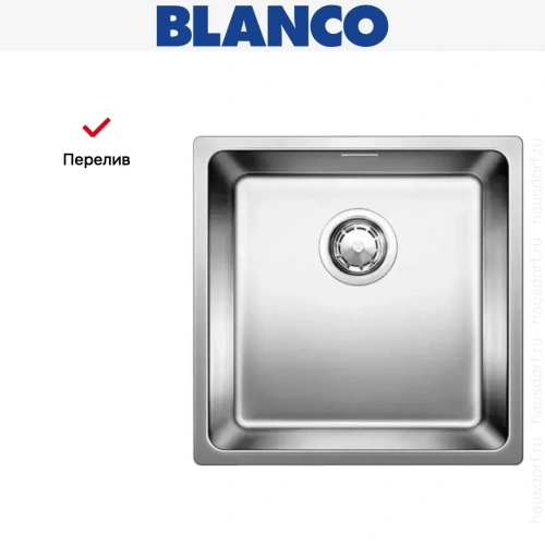 Мойка Blanco Andano 450-IF нержавеющая сталь фото 6