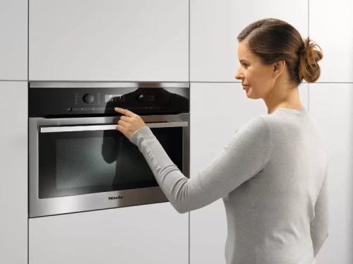 Духовой шкаф с СВЧ Miele H6100B EDST/CLST фото 3