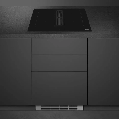 Варочная панель с вытяжкой Smeg HOBD472D фото 5