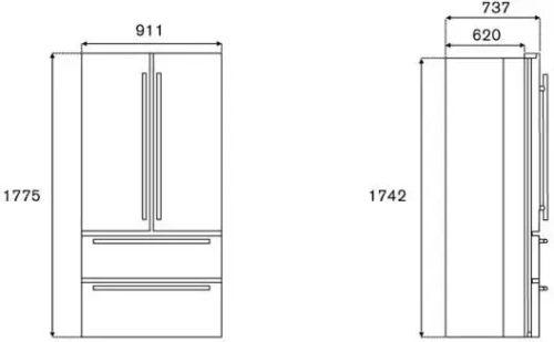 Холодильник Bertazzoni REF904FFNXTC фото 6