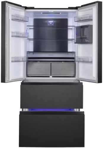 Четырехдверный холодильник Korting KNFF 82535 XN фото 2