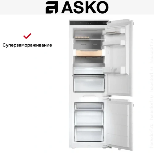 Встраиваемый комбинированный холодильник Asko RBC576DNC1 фото 8