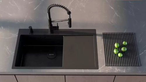 Мойка Omoikiri AKISAME 86 SIDE GB-R фото 3