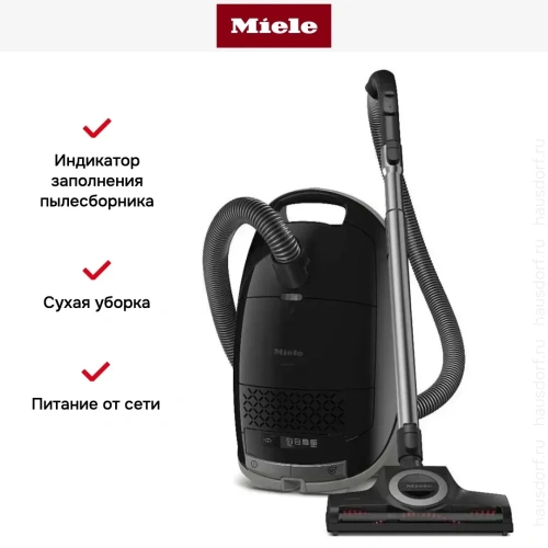Пылесос Miele SVZF0 Guard M1 Cat & Dog Flex черный фото 7