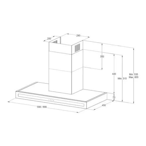 Купольная вытяжка Korting KHC 6877 N фото 3