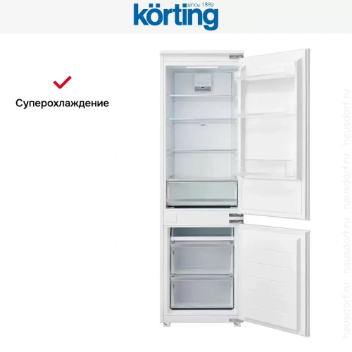 Встраиваемый холодильник Korting KFS 17935 CFNF фото 10