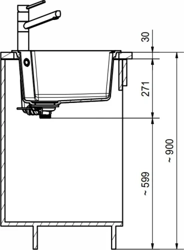Мойка Franke UBG 610-72 оникс фото 5