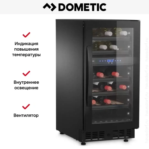 Винный шкаф Dometic E28FG Elegance фото 14